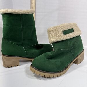 Women's Green Boots